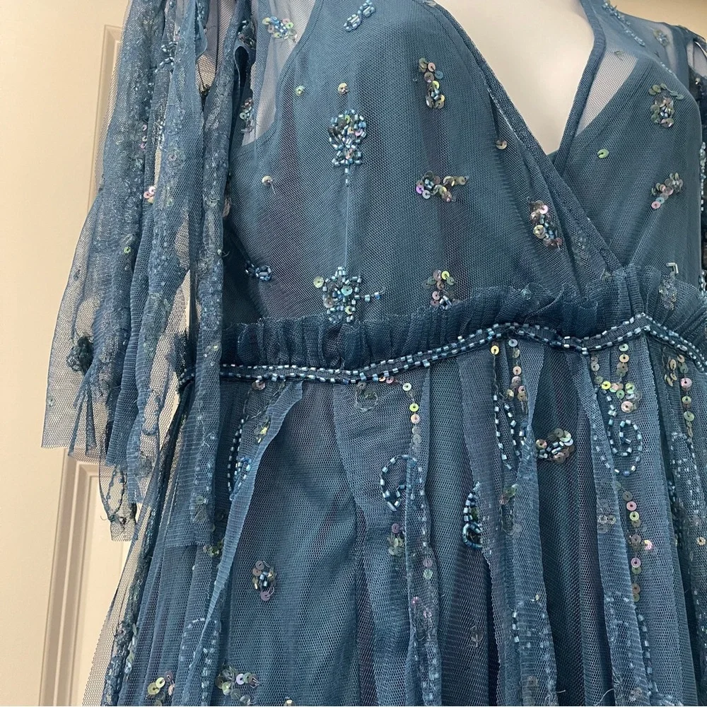 Free People Sascha Sequin Maxi Dress
